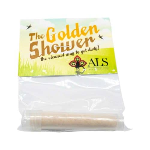 The Golden Shower, synthetic urine
