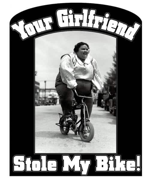 girlfriend bike
