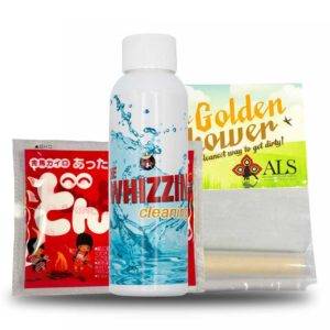 Whizzinator Heating Pad Golden Shower and Cleaning solution Bundle