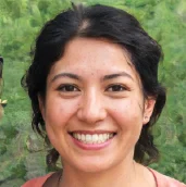 native woman with big smile